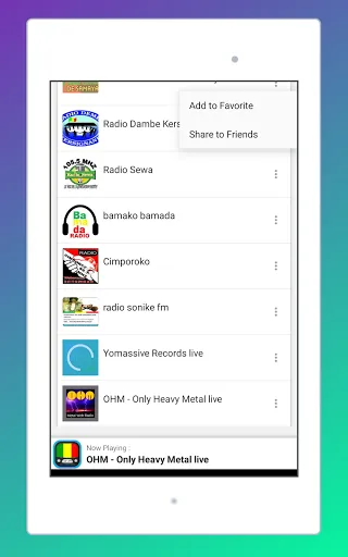 رادیو مالی سپیدار سیستم Screenshots
