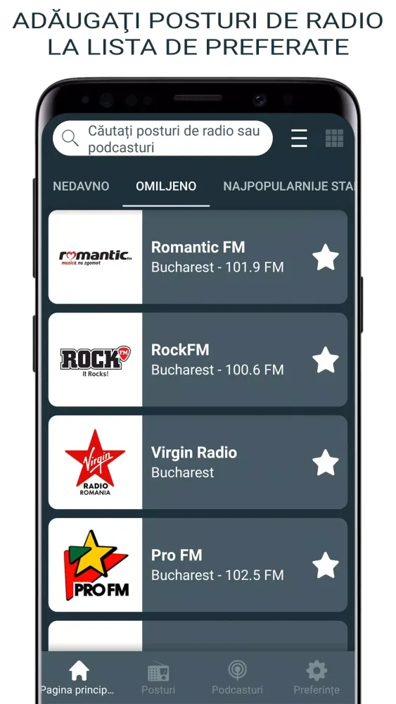 Скриншоты Radio Romania Online