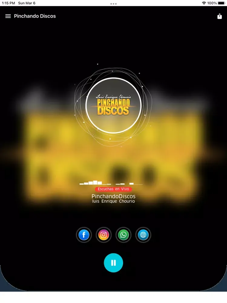 Capturas de tela do Pinchando Discos iPad 