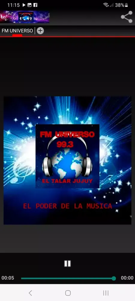 RADIO UNIVERSO 99.3 スクリーンショット