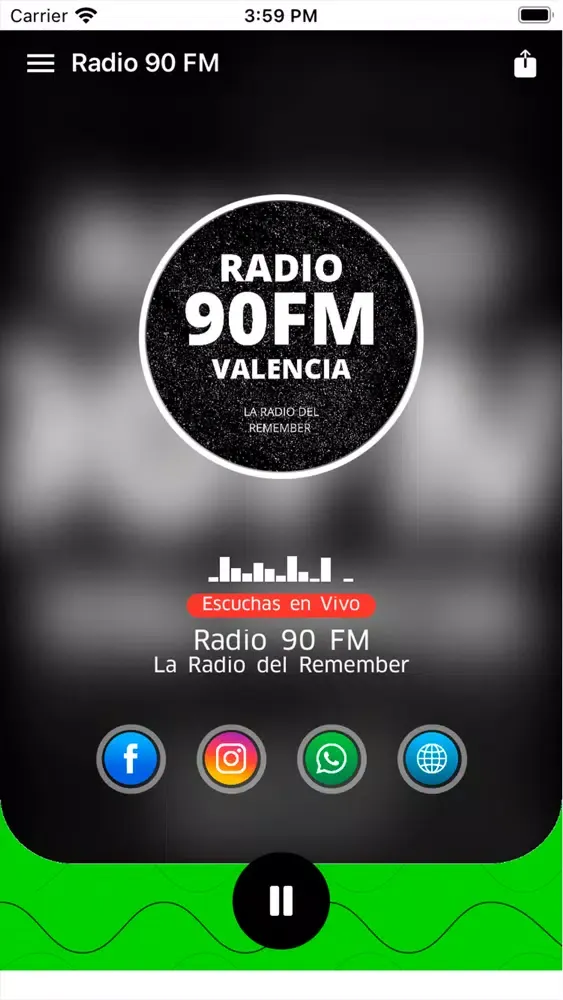 Capturas de tela do Radio 90 FM Valencia
