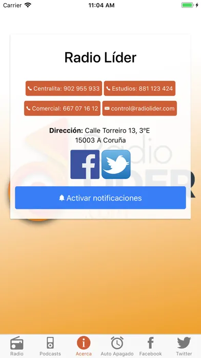 Radio Lider Screenshots