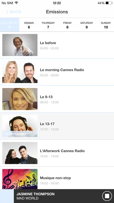 Cannes Radio應用截圖