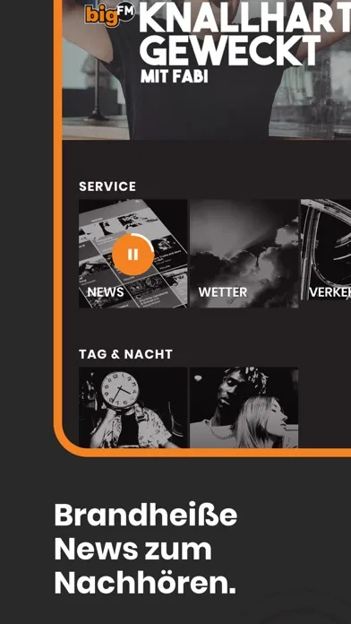 Screenshot di bigFM Radio
