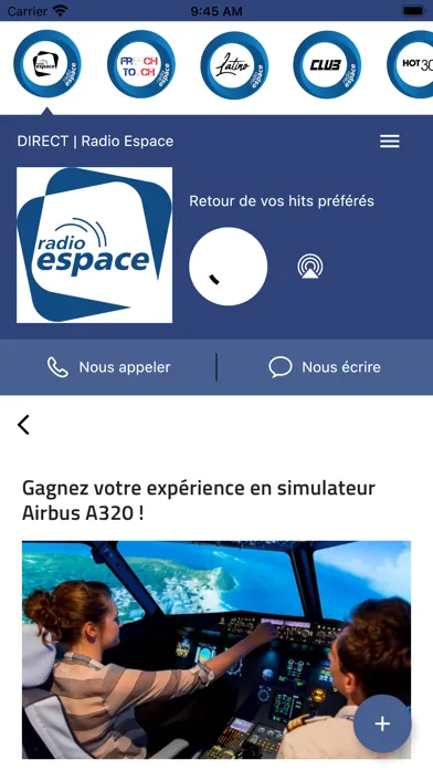 Radio Espace Screenshots