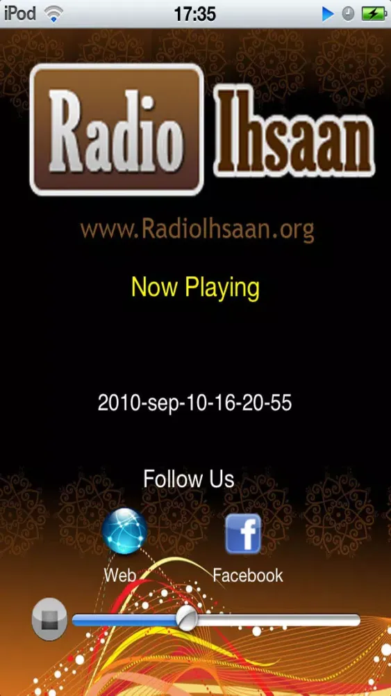 Zrzuty ekranu Radio Ihsaan Islam