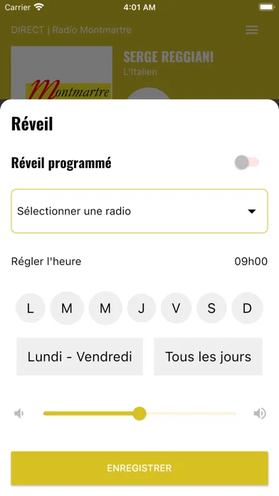 Ảnh chụp màn hình của Ecouter Radio Montmartre
