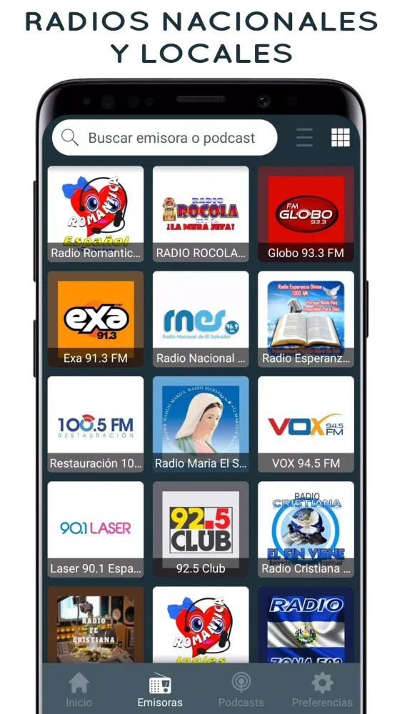 Capturas de pantalla de Radios de El Salvador en vivo