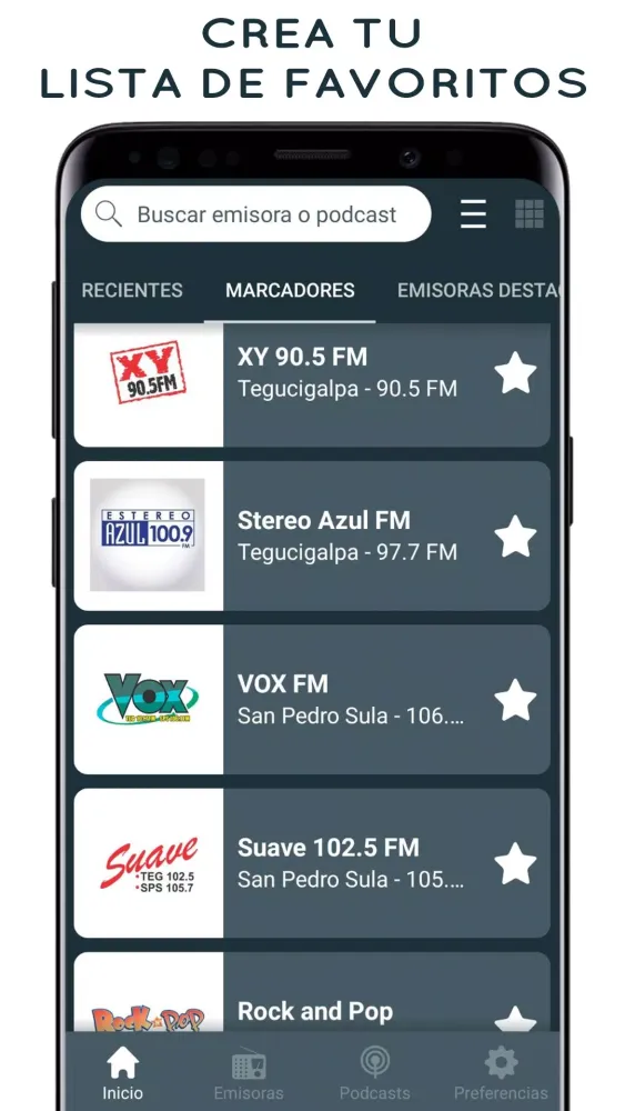 Radios de Honduras FM y Online Screenshots