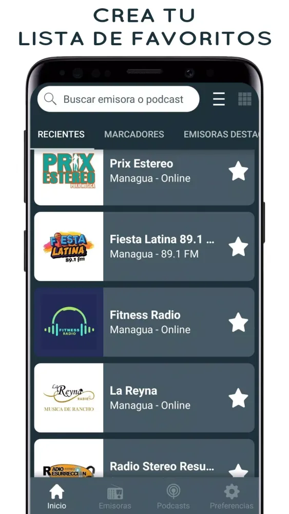 Radios de Nicaragua en vivo Screenshots