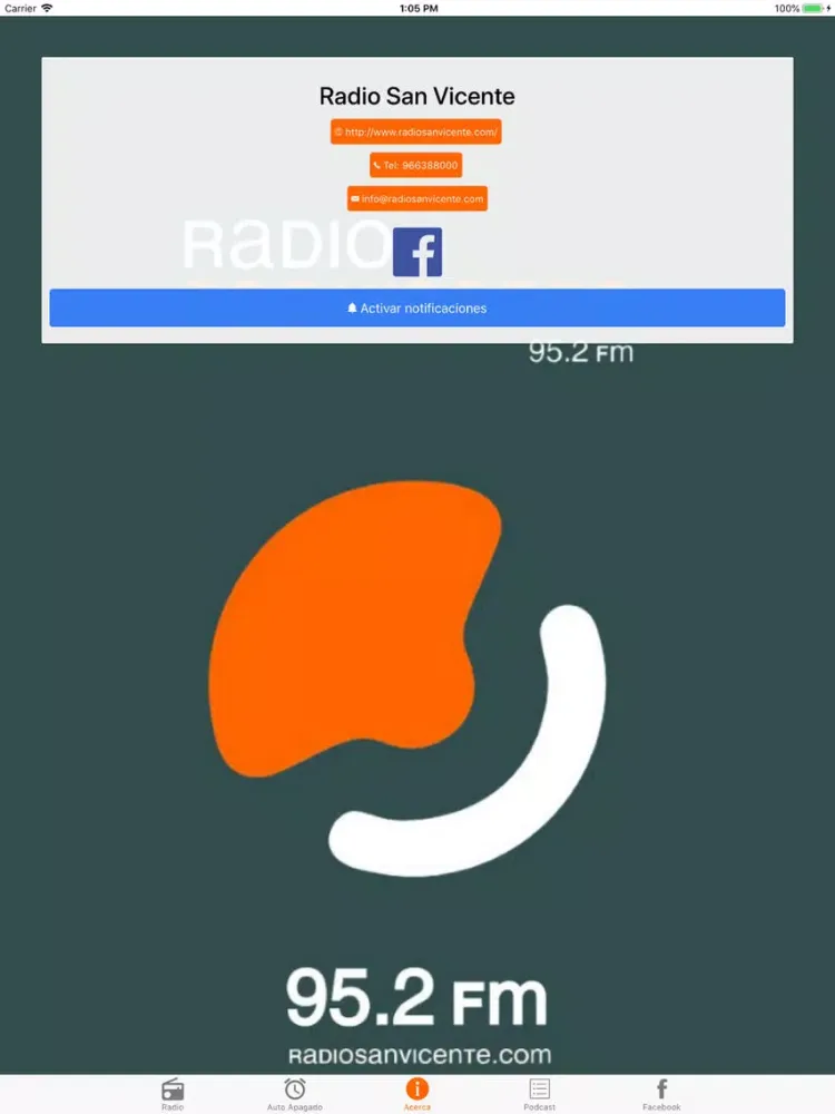 Radio San Vicente. iPad  سکرین شاٹس