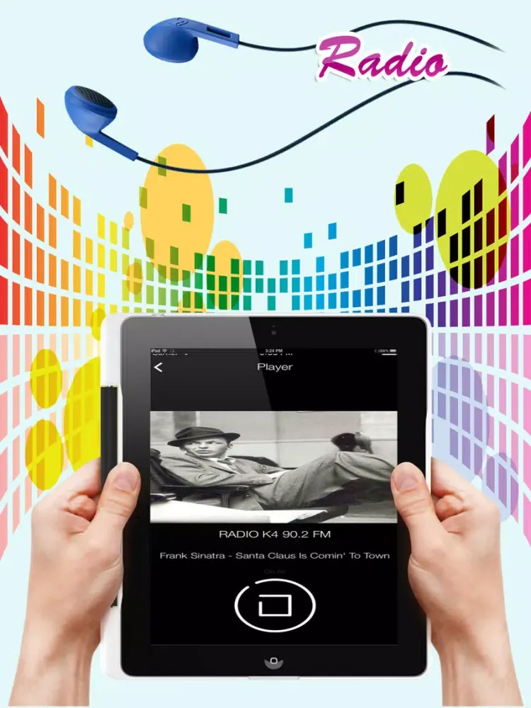 Radio Shqipe - Albanian Radio Stations iPad  Screenshots