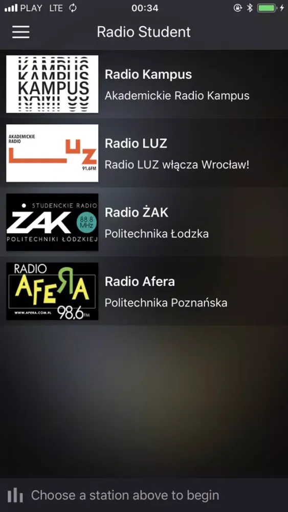 Student Radio Player স্ক্রিনশট