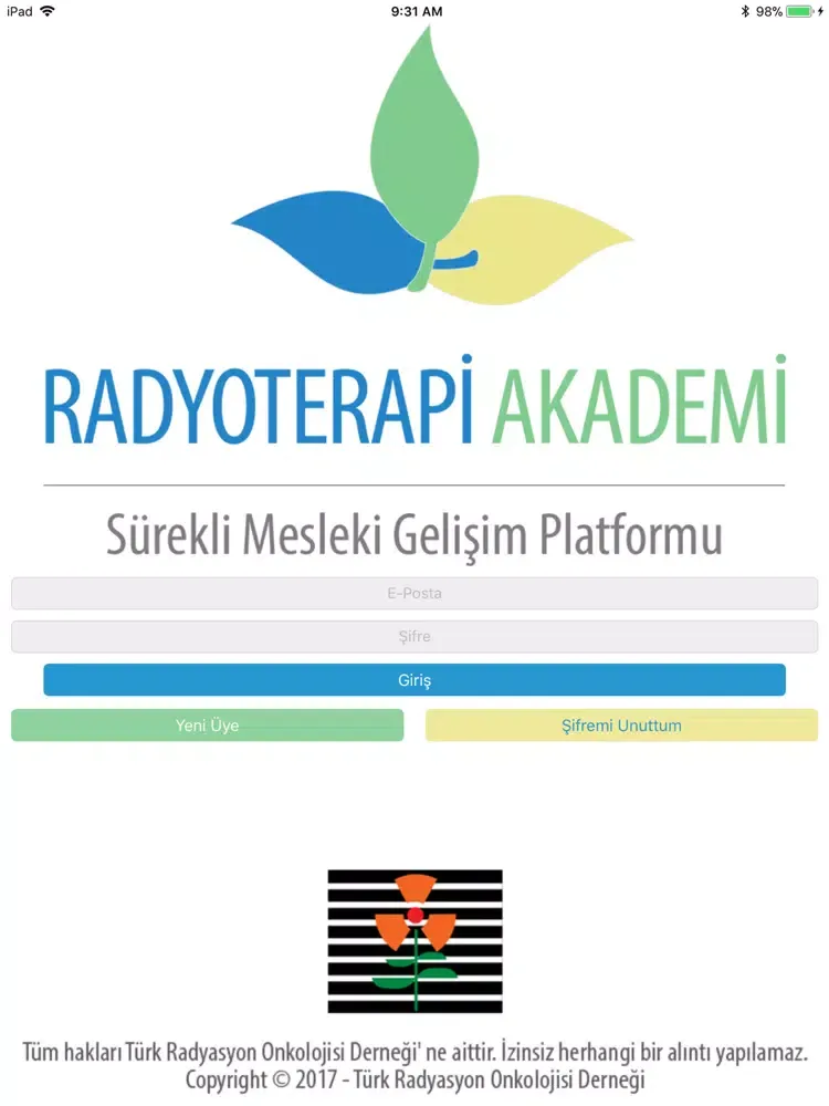 Radyoterapi Akademi iPad  스크린샷