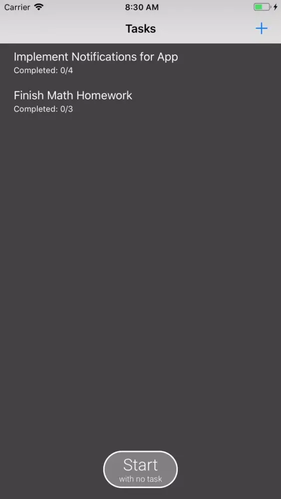 Capturas de pantalla de Pomodoro Manager