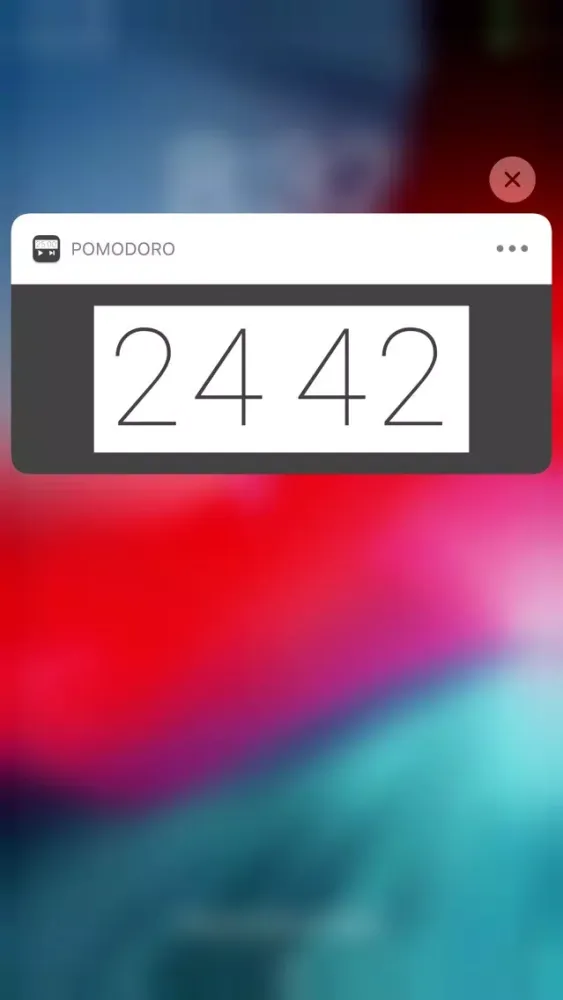 Capturas de pantalla de Pomodoro Manager