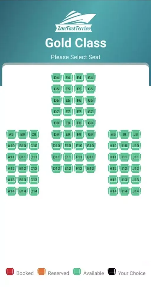 Zrzuty ekranu Zan Fast Ferries