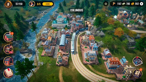 Capturas de pantalla de Railroad Empire: Train Game