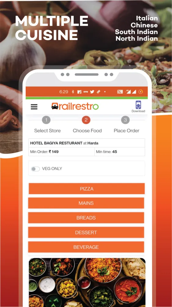 RailRestro Screenshots