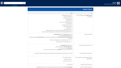 Rambam Accreditation Booklet Ekran Görüntüleri