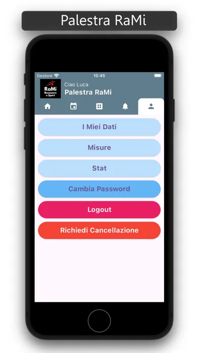 Palestra RaMi Corsi スクリーンショット