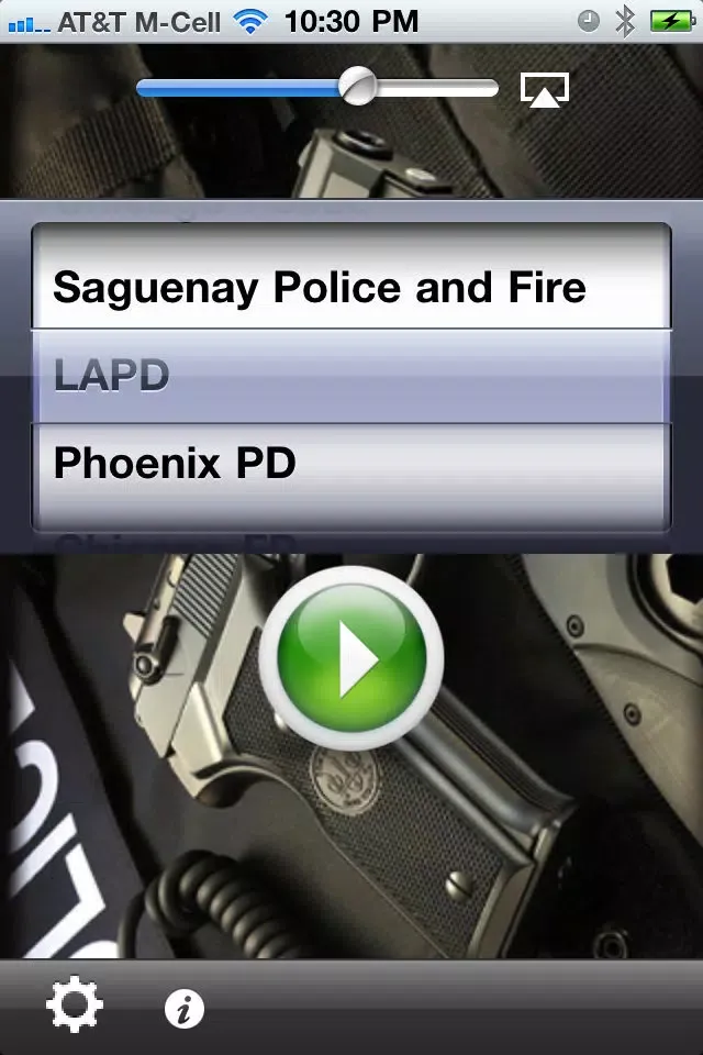 Capturas de pantalla de Radio Police
