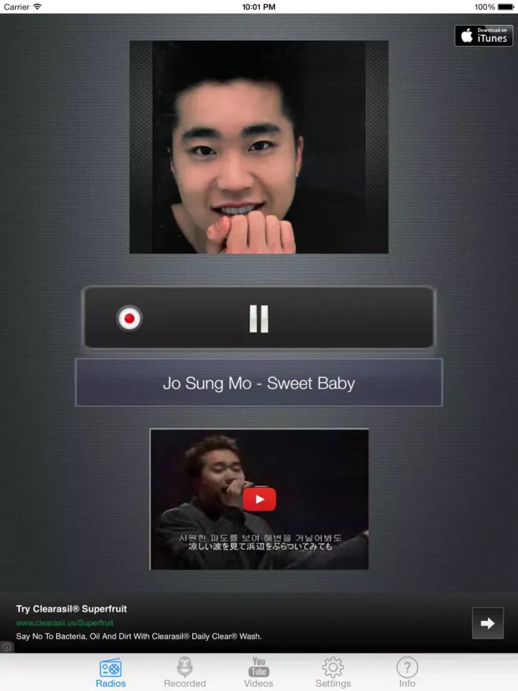 Zrzuty ekranu China Radio iPad 