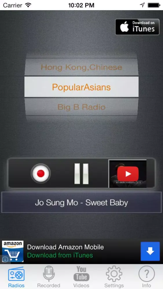 Zrzuty ekranu China Radio