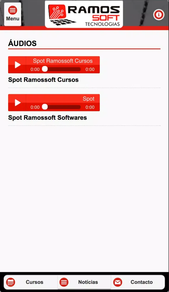 Capturas de pantalla de RamosSoft Tecnologia Angola