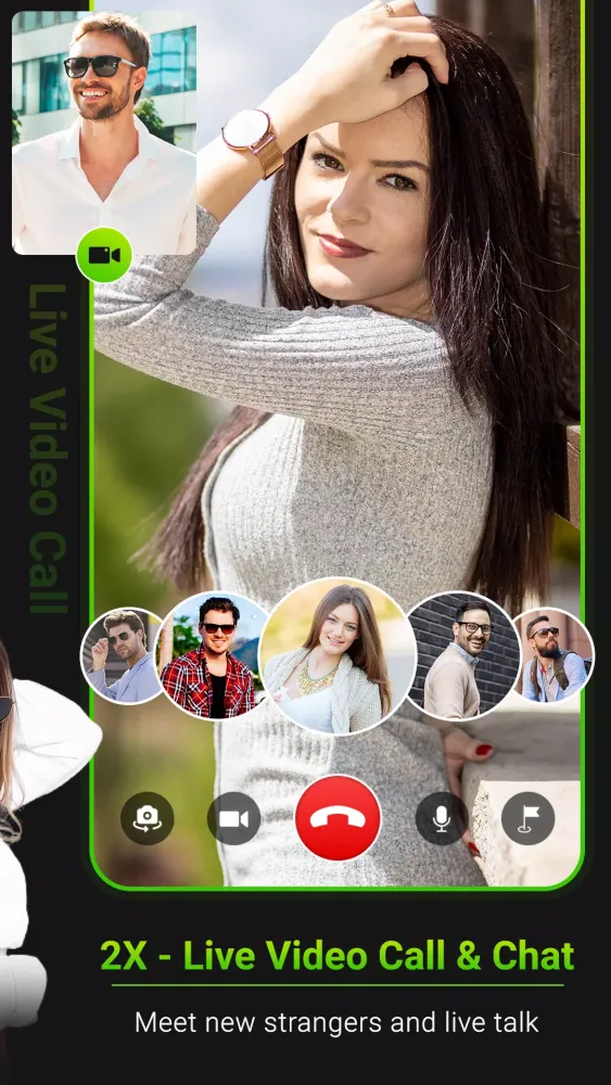 2X - Live Video Call & Chat Screenshots
