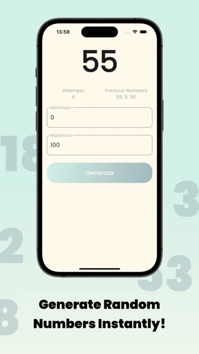 Random Number Generator Max应用截图