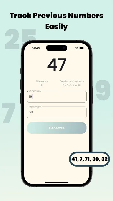 Random Number Generator Max应用截图