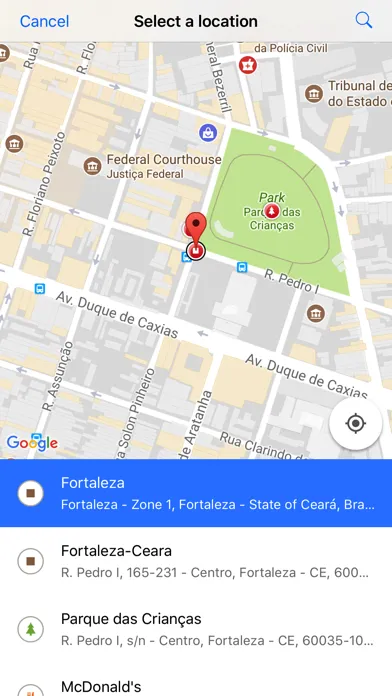 Tangkapan layar Gestão de Iluminação Pública