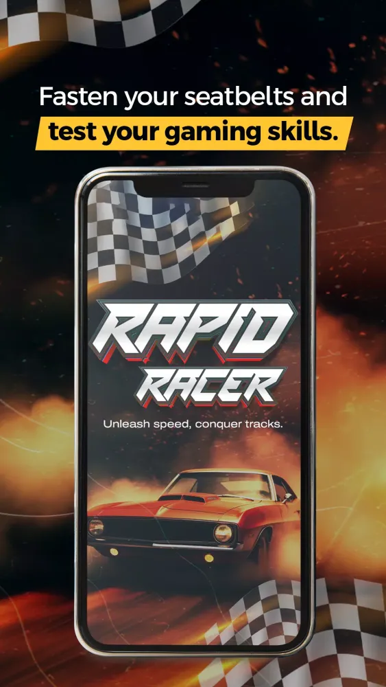 ภาพหน้าจอของ Rapid Racer