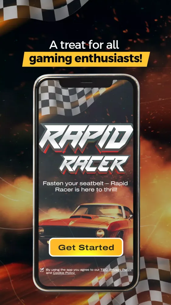 ภาพหน้าจอของ Rapid Racer