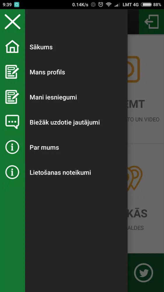 Rīgas pašvaldības policija 스크린샷