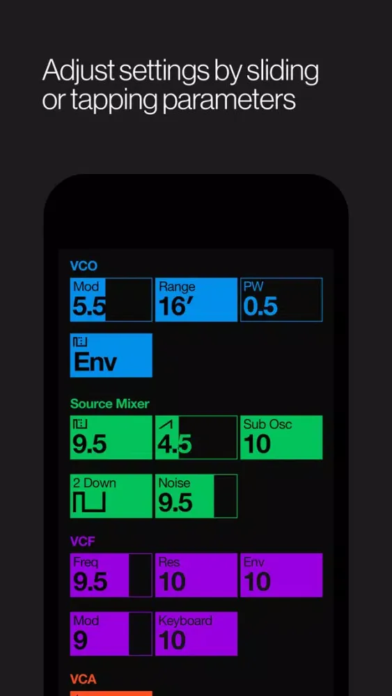 Screenshot di SynthPatch