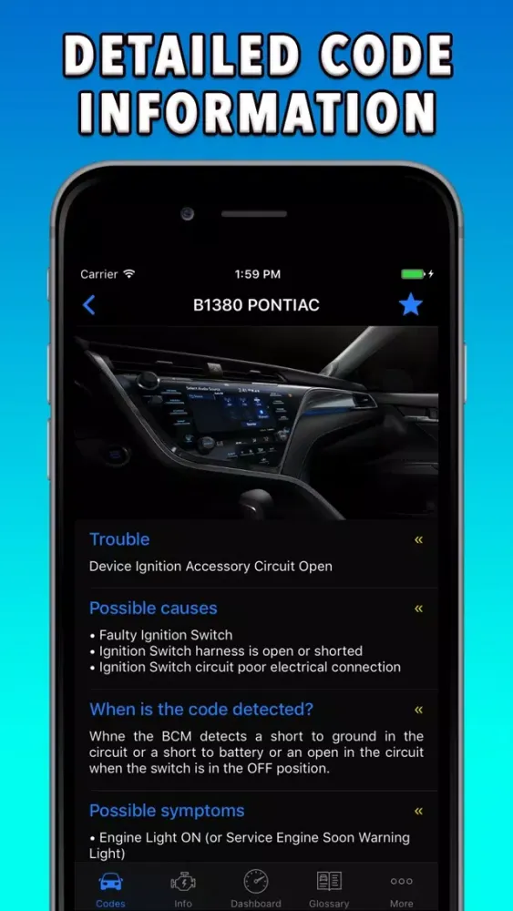 OBD-2 Pontiac Screenshots