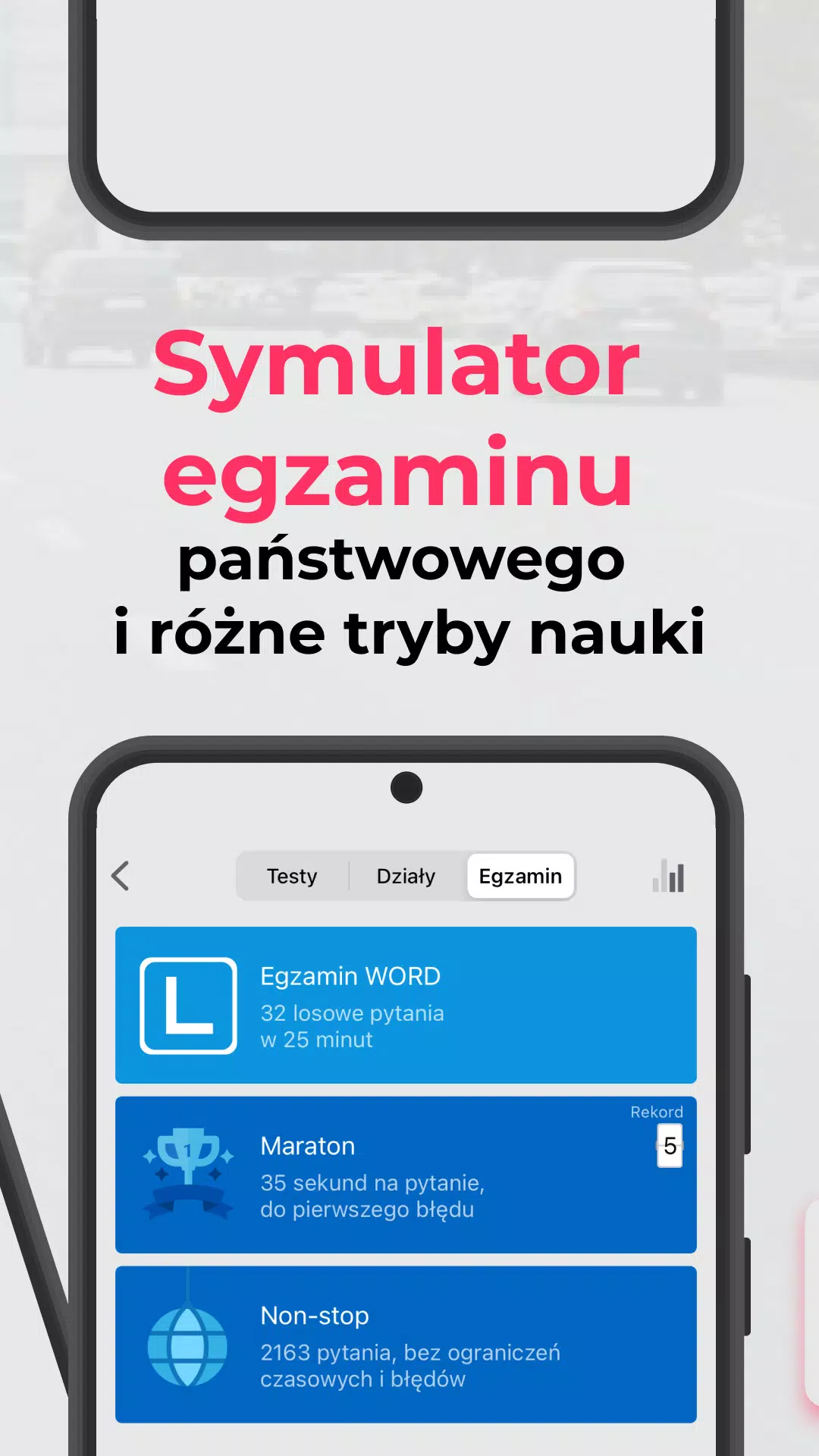 Testy na prawo jazdy 2025 Screenshots3