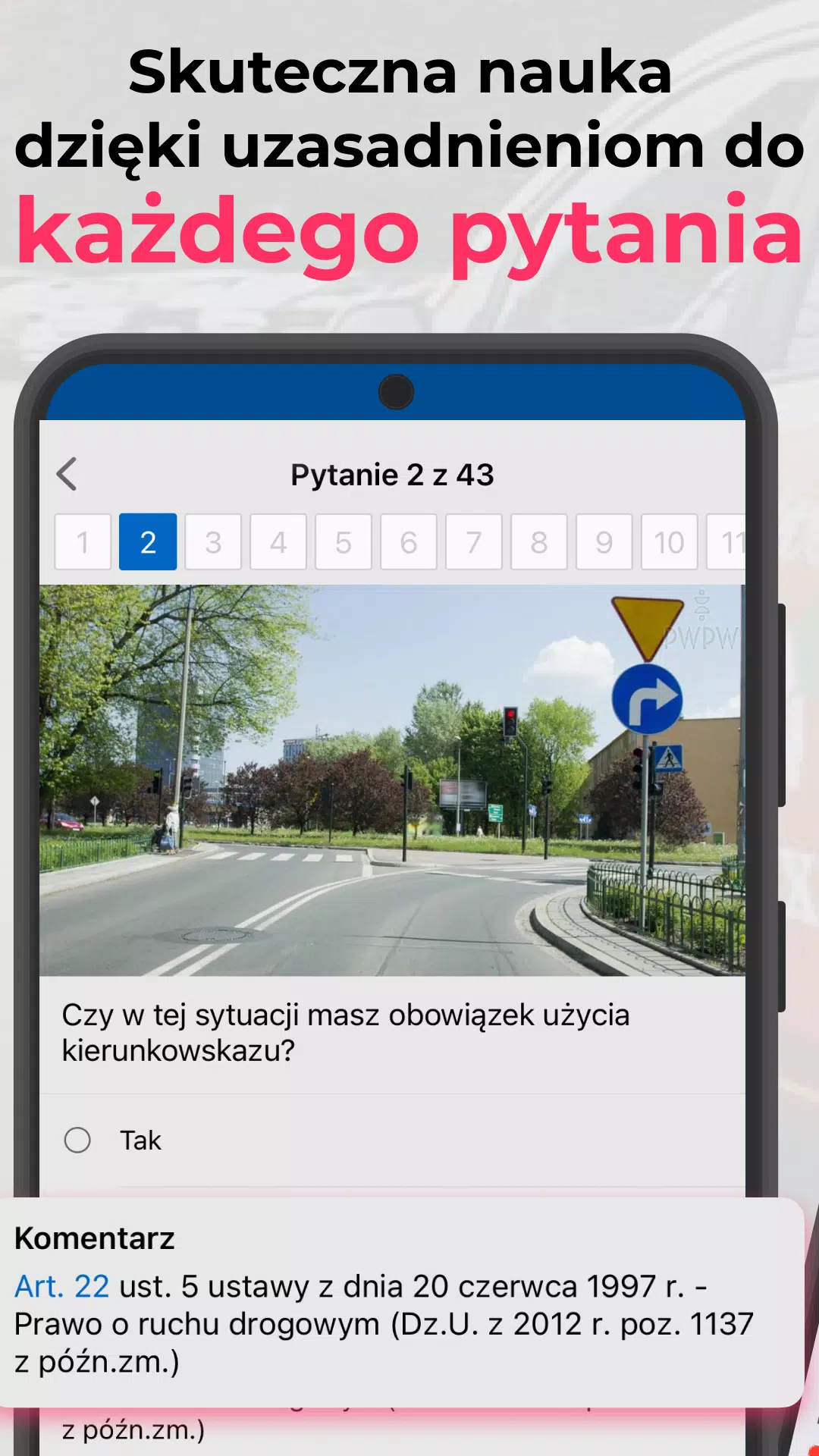 Testy na prawo jazdy 2025 Screenshots4
