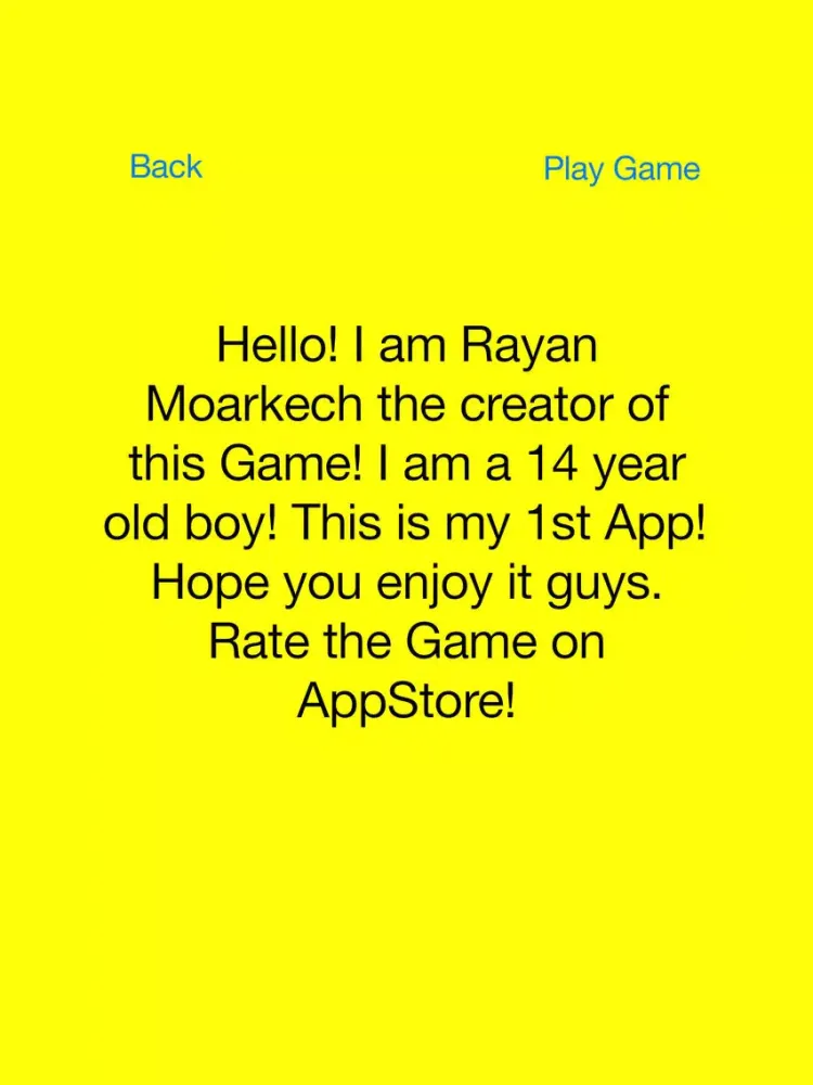Tangkapan layar Flappy Emo iPad 