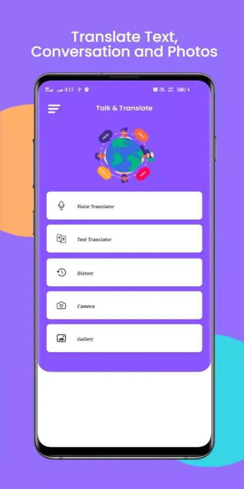 Capturas de pantalla de Talk & Translate