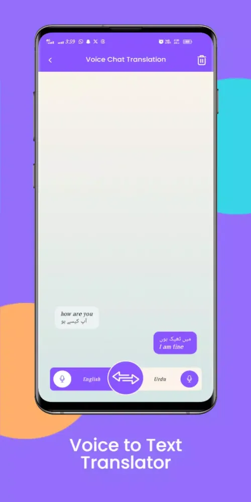 Capturas de pantalla de Talk & Translate
