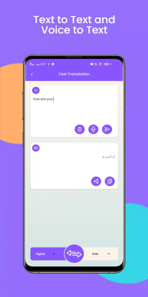 Capturas de pantalla de Talk & Translate