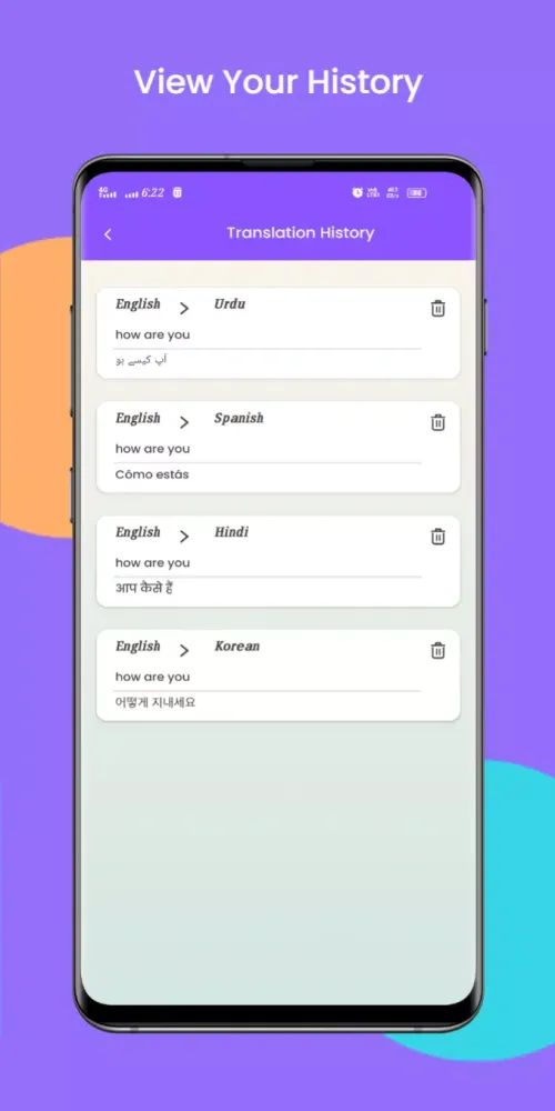Capturas de pantalla de Talk & Translate