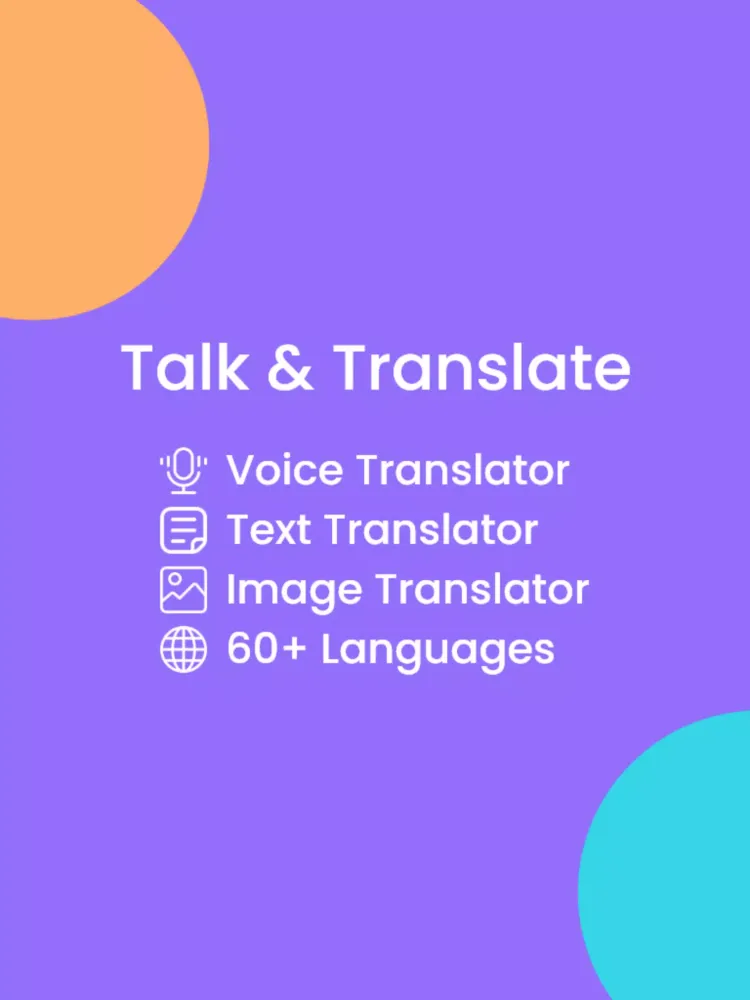 Capturas de pantalla de Talk & Translate