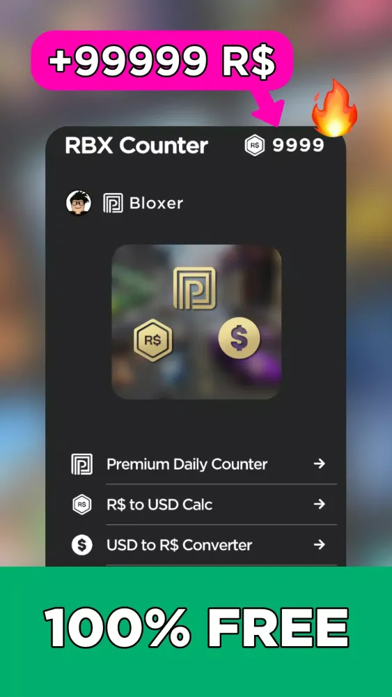 تصاویر Get Robux Counter & RBX Calc