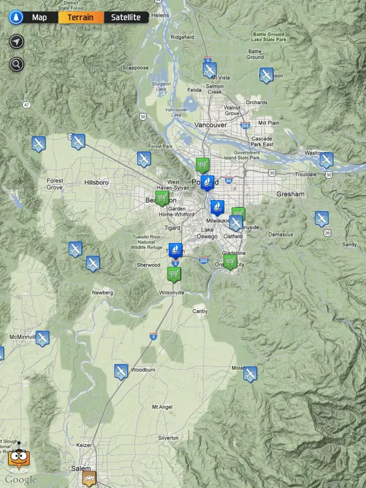 RC Maps iPad 应用截图