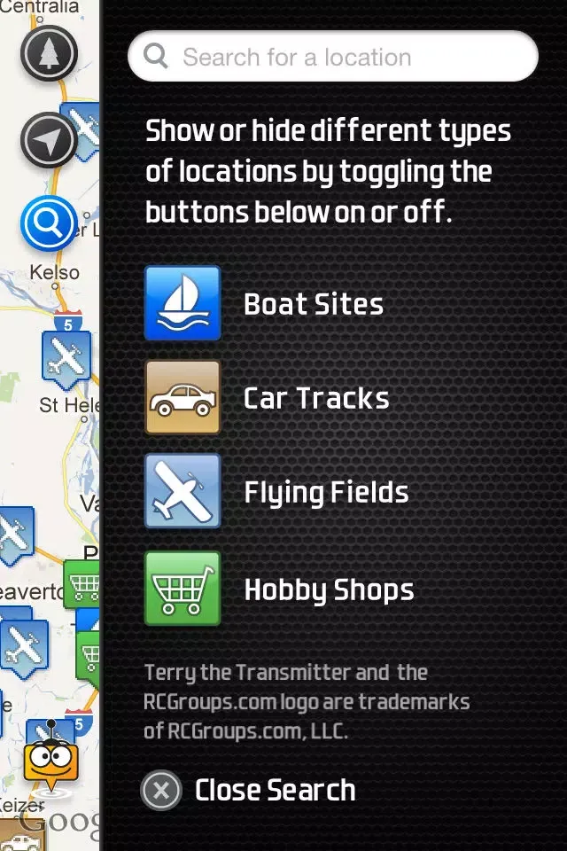 RC Maps应用截图