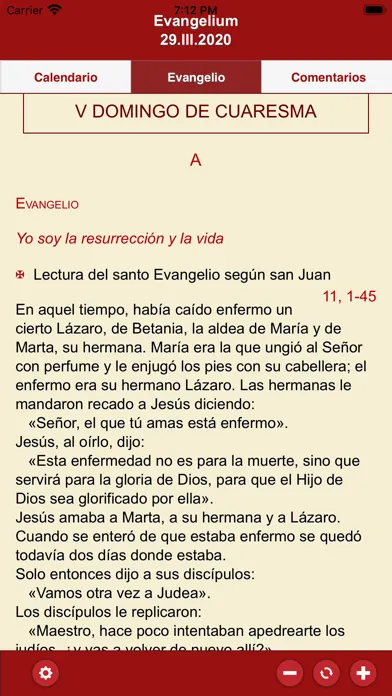 Evangelium Gospel سکرین شاٹس